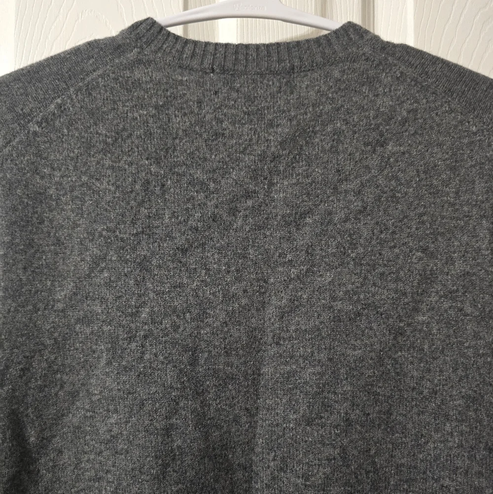 Vintage Lambswool Sweater Vest by Brooks Brothers, Dark Gray, V-Neck, EUC! - Picture 8 of 12